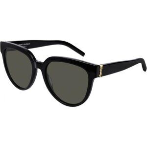 NEW SAINT LAURENT SUNGLASSES, SLM28 003 BLACK WOMEN EYEWEAR SL M28 003